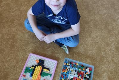 Mozaika potrénuje naši motoriku