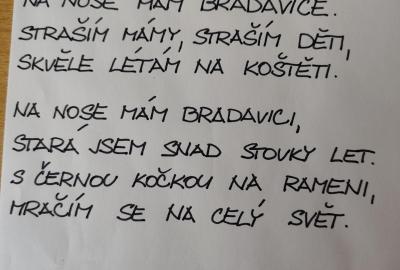 Čarodějnická básnička