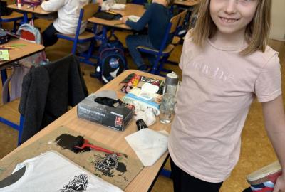 Vítězné logo a jeho tisk na trička 04/26