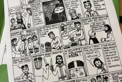 Komiks Sv. Václav pozornost od Aničky A. 09/26