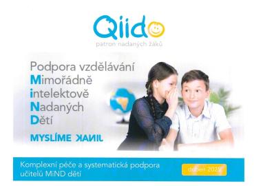 Program pro nadané děti na Milíčově - spolupráce s Qiidem