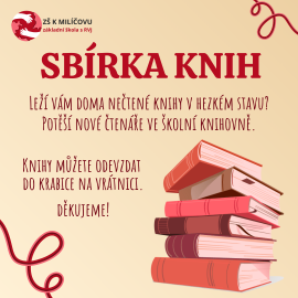 Sbírka knih do školní knihovny
