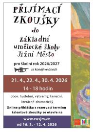 Přijímací zkoušky do ZUŠ