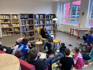 Čtecí maraton v nové knihovně: Od Vennových diagramů až po návštěvu princezny
