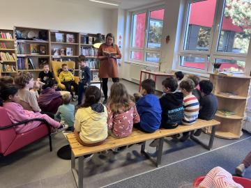 Čtecí maraton v nové knihovně: Od Vennových diagramů až po návštěvu princezny