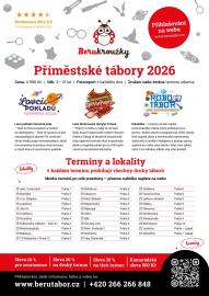 Nabídka příměstských a letních táborů