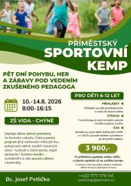 Nabídka příměstských a letních táborů