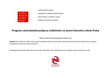 Otevřená hřiště do škol - spuštění projektu od 25. 4. 2026